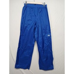 Helly hansen rain pants mens water repellent blue size x small